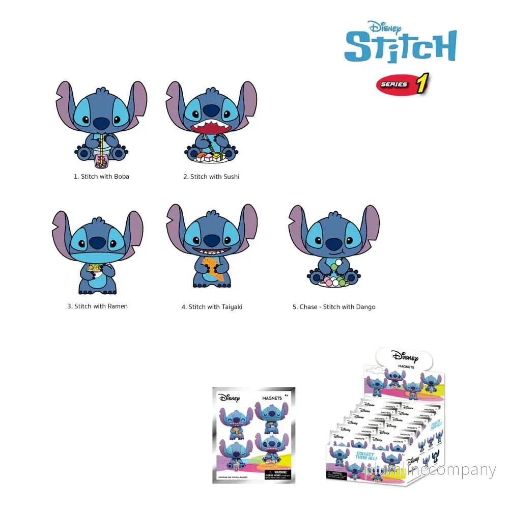 Lilo & Stitch Magneter Stitch Serien 1 Display (12) Lilo & Stitch Magneter Stitch Serien 1 Display (12)