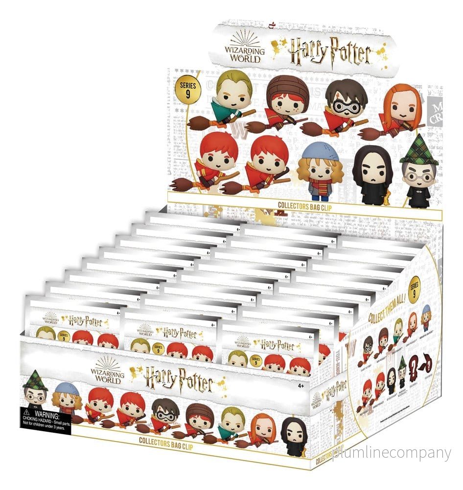 Harry Potter 3D Skum Påse Clips Serie 9 Display (24) Harry Potter 3D Skum Påse Clips Serie 9 Display (24)