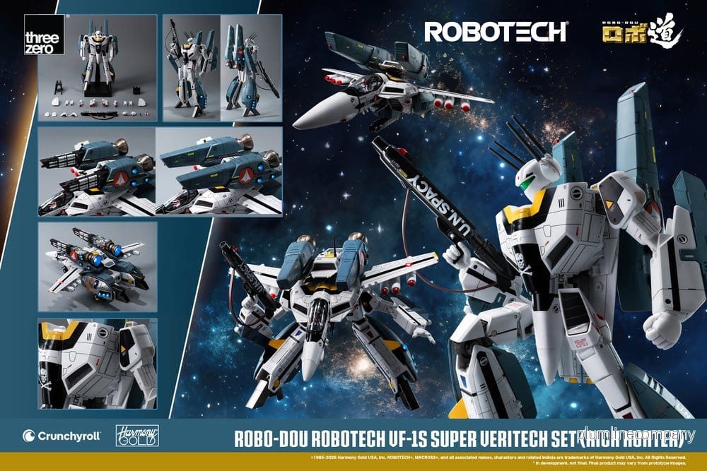 Robotech Robo-Dou Actionsfigur VF-1S Super Veritech Set (Rick Hunter) 20 cm - Bild 2