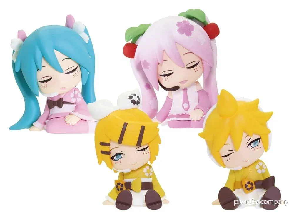 Hatsune Miku Twinchees Mini Figurer Lil' Sleepers Wave 3 5 cm Blind Pack Display (24) - Bild 2