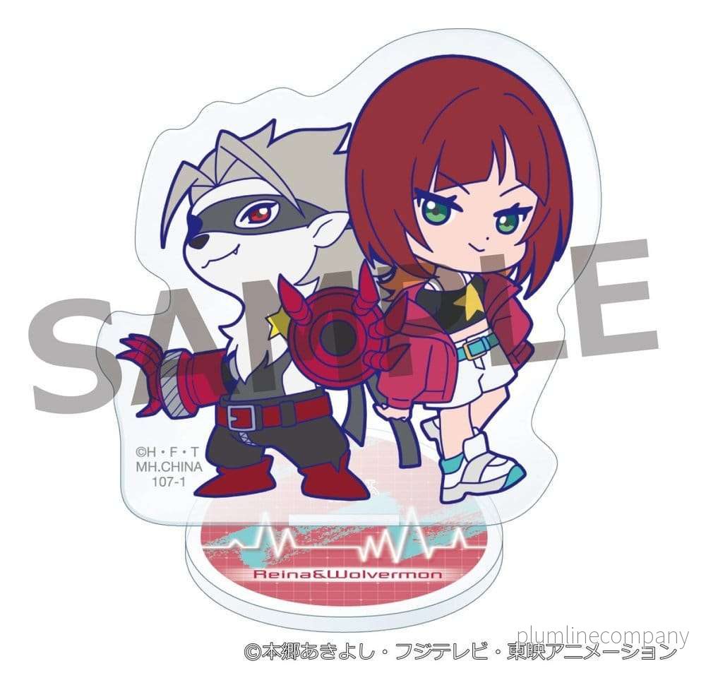Digimon Buddycolle Acrylic Stands Beatbreak 6 cm Blind Box-display (6) - Bild 3