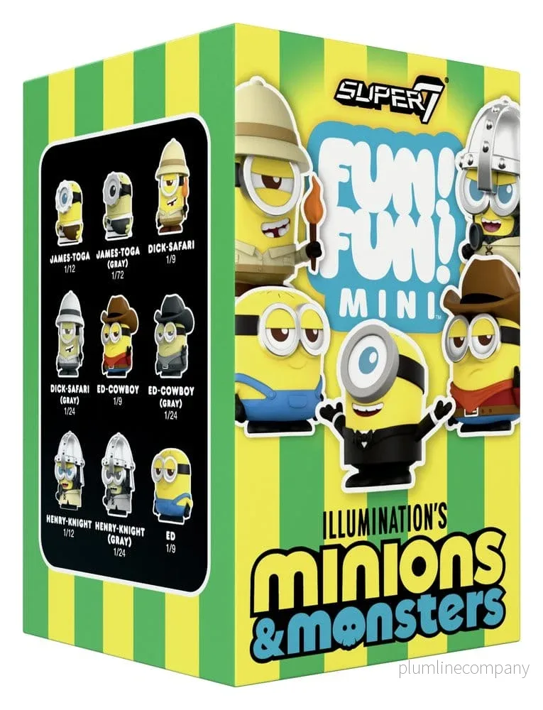Minions Fun! Fun! Mini Figures Wave 01 Minions & Monsters Blind Box Display (9) - Bild 2