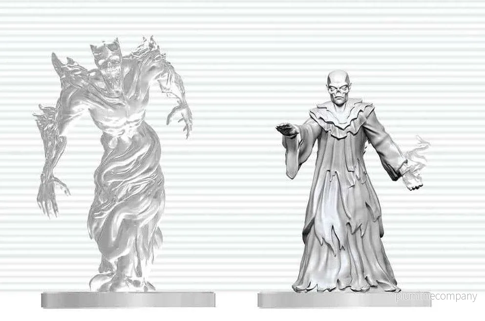 Dungeons & Dragons Nolzur’s Marvelous Miniatures omålade figurer Ghast Gravecaller & Wraith 14 cm Dungeons & Dragons Nolzur’s Marvelous Miniatures omålade figurer Ghast Gravecaller & Wraith 14 cm