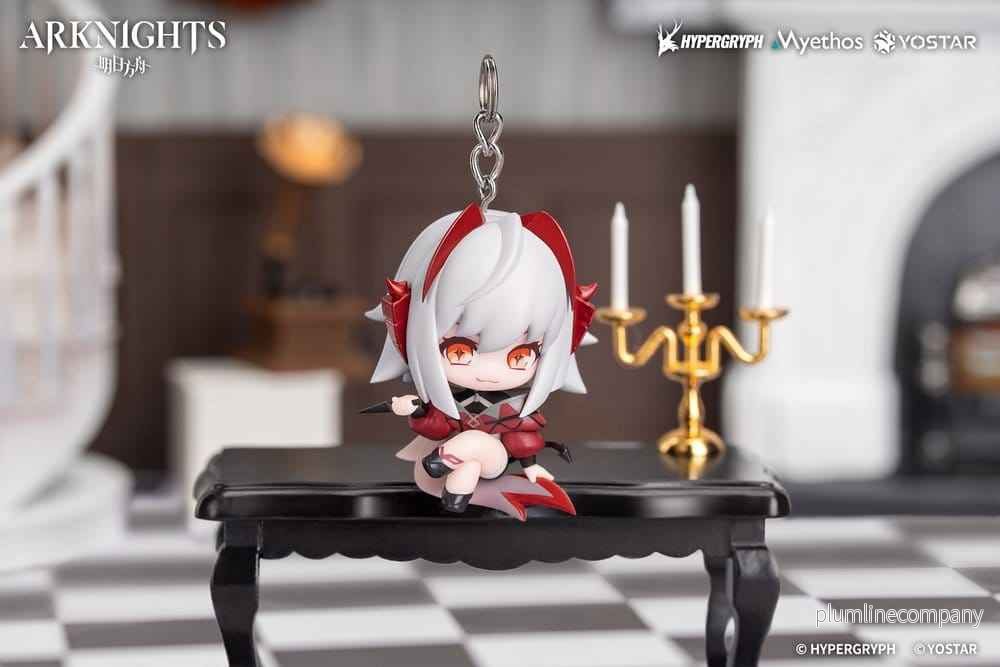 Arknights Figur i PVC Wiš'adel 5 cm Miniatur med Nyckelringsfunktion - Bild 2