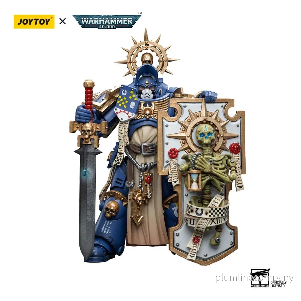Warhammer 40k Action Figur 1/18 Ultramarines Primaris Captain med Reliktskärm och Kraftsvärd 12 cm Warhammer 40k Action Figur 1/18 Ultramarines Primaris Captain med Reliktskärm och Kraftsvärd 12 cm