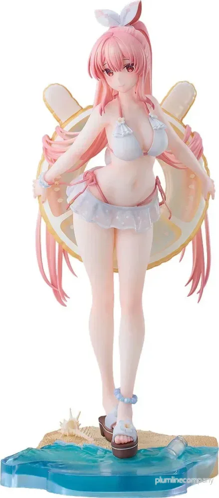 Rosuuri Original Character PVC Figur 1/7 White Rabbit Rosu: Swimsuit Ver. 25 cm - Bild 2
