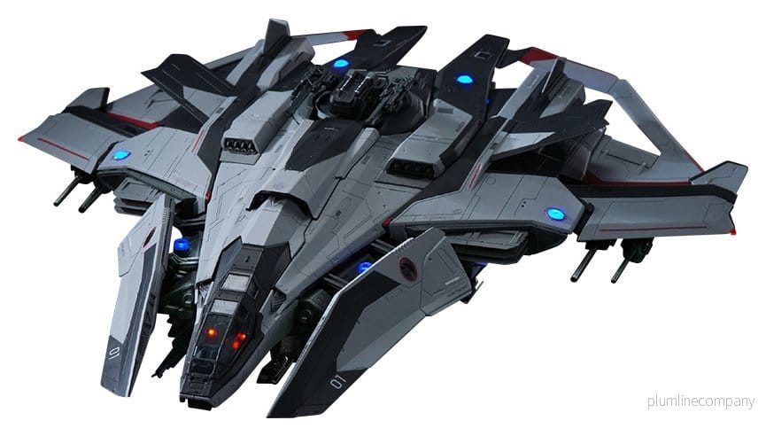 Star Citizen Plastmodell Kit 1/100 Anvil F8C Lightning Förmonterad Modell Ver 25 cm Star Citizen Plastmodell Kit 1/100 Anvil F8C Lightning Förmonterad Modell Ver 25 cm