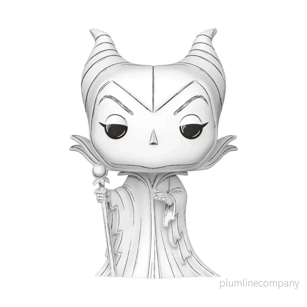 Disney POP! Figur Sketched - Maleficent 9 cm - Bild 2
