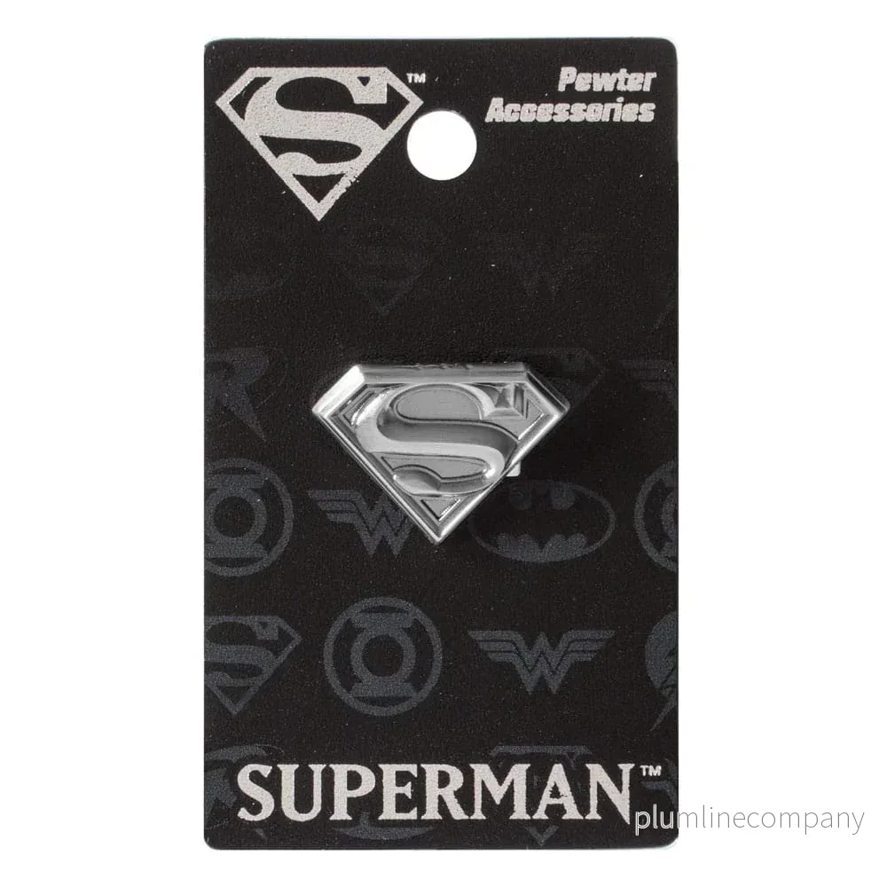 DC Comics Pin Badge Superman Logo – Officiell Pewter Pin DC Comics Pin Badge Superman Logo – Officiell Pewter Pin