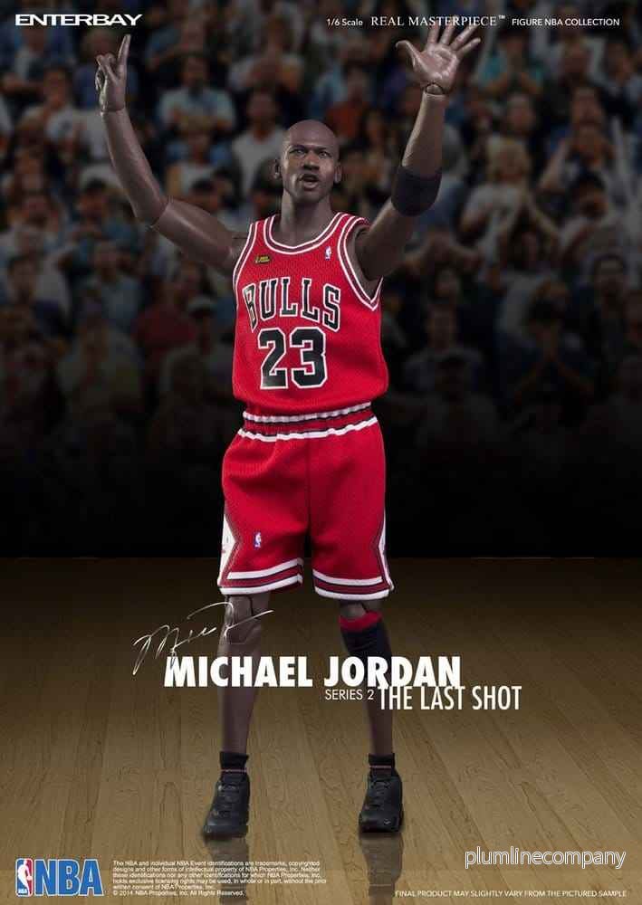 NBA Collection Äkta Mästerverk Actionfigur 1/6 Michael Jordan Serie 2 (Road Jersey Edition) 33 cm NBA Collection Äkta Mästerverk Actionfigur 1/6 Michael Jordan Serie 2 (Road Jersey Edition) 33 cm