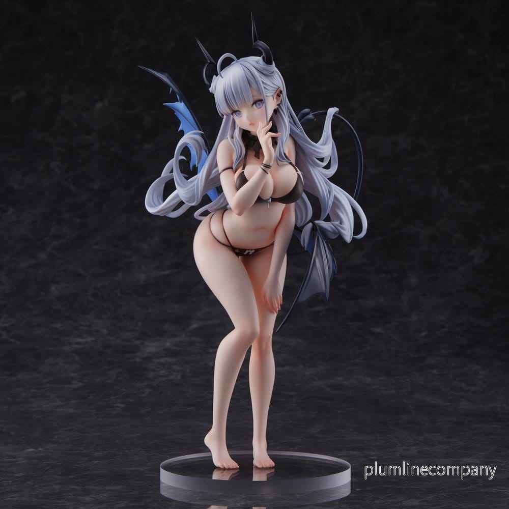 Nekojira Illustration PVC-figur Thea-chan Otryckt upplaga 27 cm