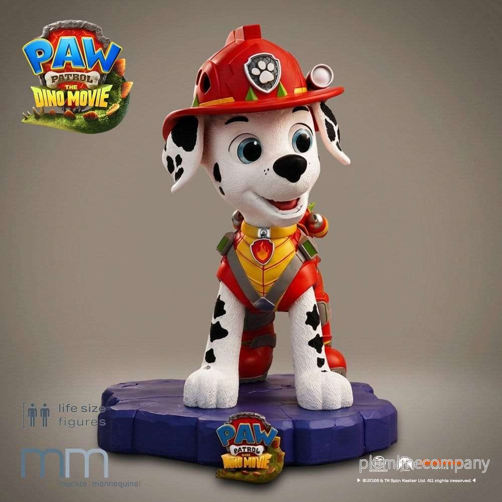 PAW Patrol Life-Size Statue Marshall utan bas 167 cm PAW Patrol Life-Size Statue Marshall utan bas 167 cm
