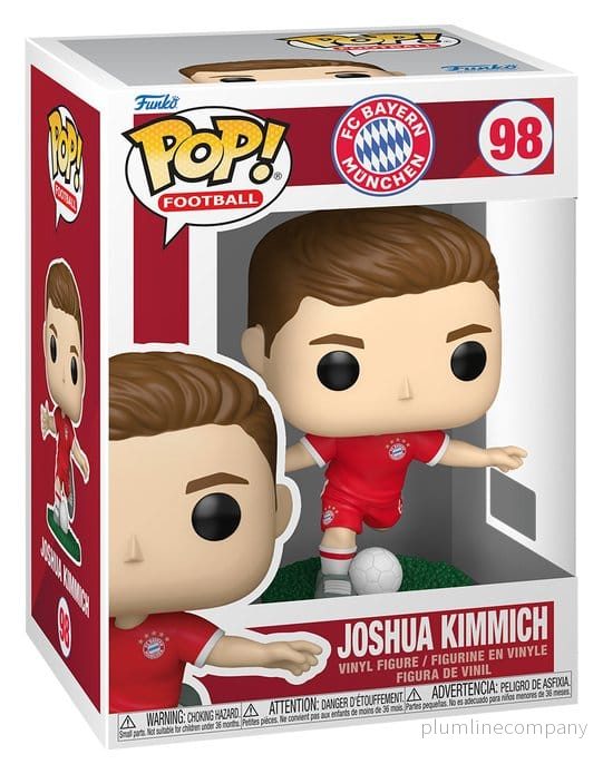 FC Bayern München POP! Fotbollsfigur Joshua Kimmich 9 cm - Bild 2