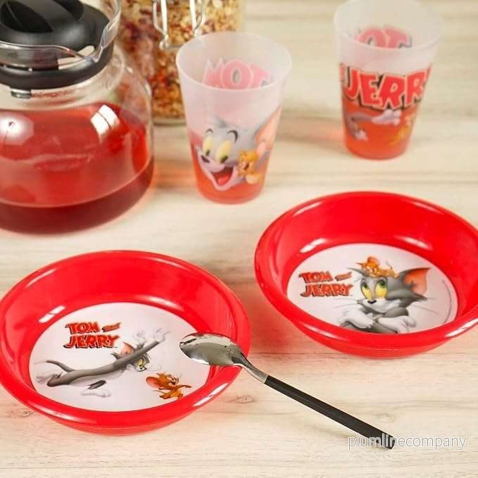 Tom & Jerry flingskålar 4-pack 300 ml - Bild 2