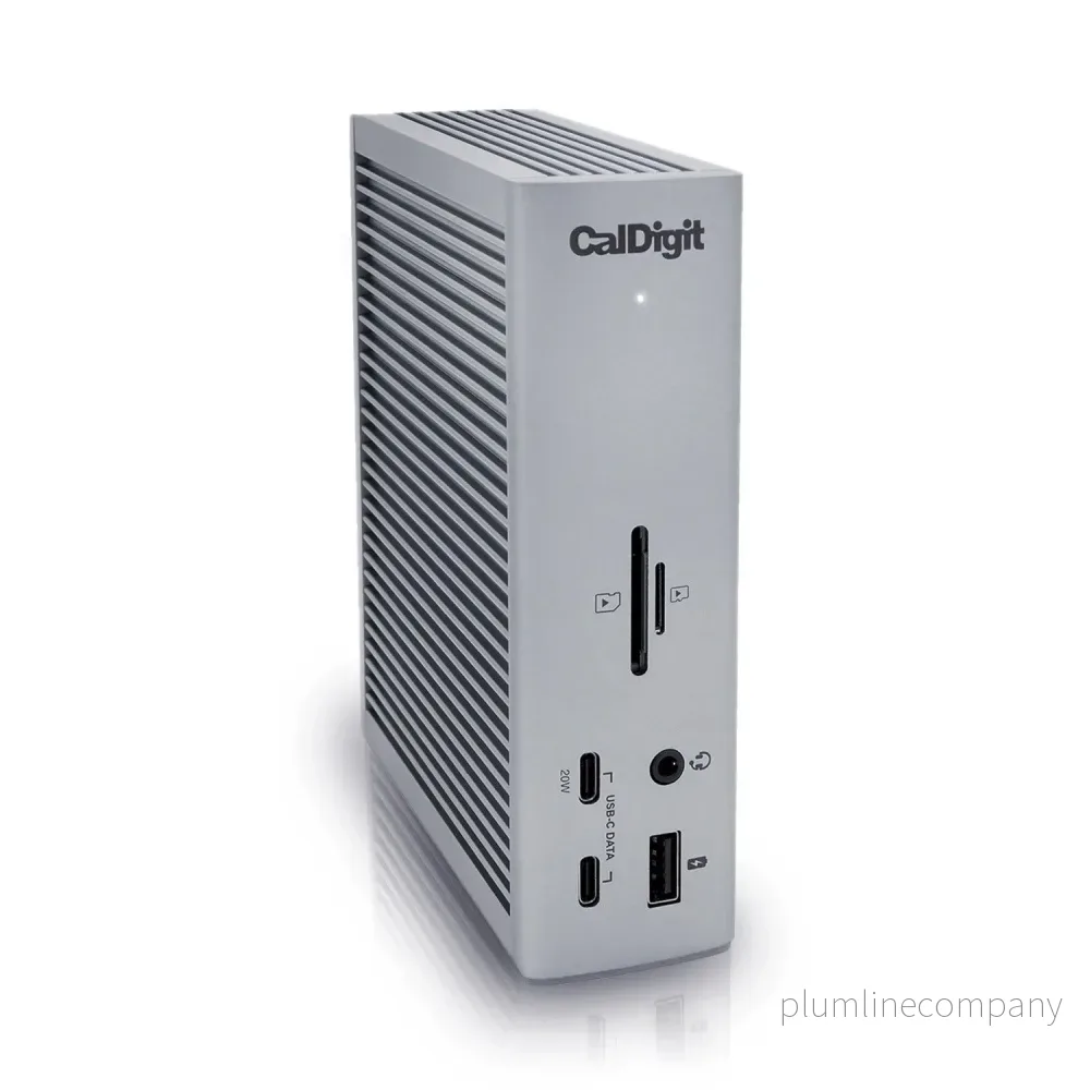 CalDigit TS4 1 till 18 USB-C Docking station kompatibel med Thunderbolt 4 och 3, USB4 stöd för M1 och M2 CalDigit TS4 1 till 18 USB-C Docking station kompatibel med Thunderbolt 4 och 3, USB4 stöd för M1 och M2