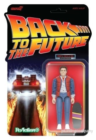 Back To The Future ReAction+ Actionfigur Våg 01 Marty McFly 1985 Back To The Future ReAction+ Actionfigur Våg 01 Marty McFly 1985