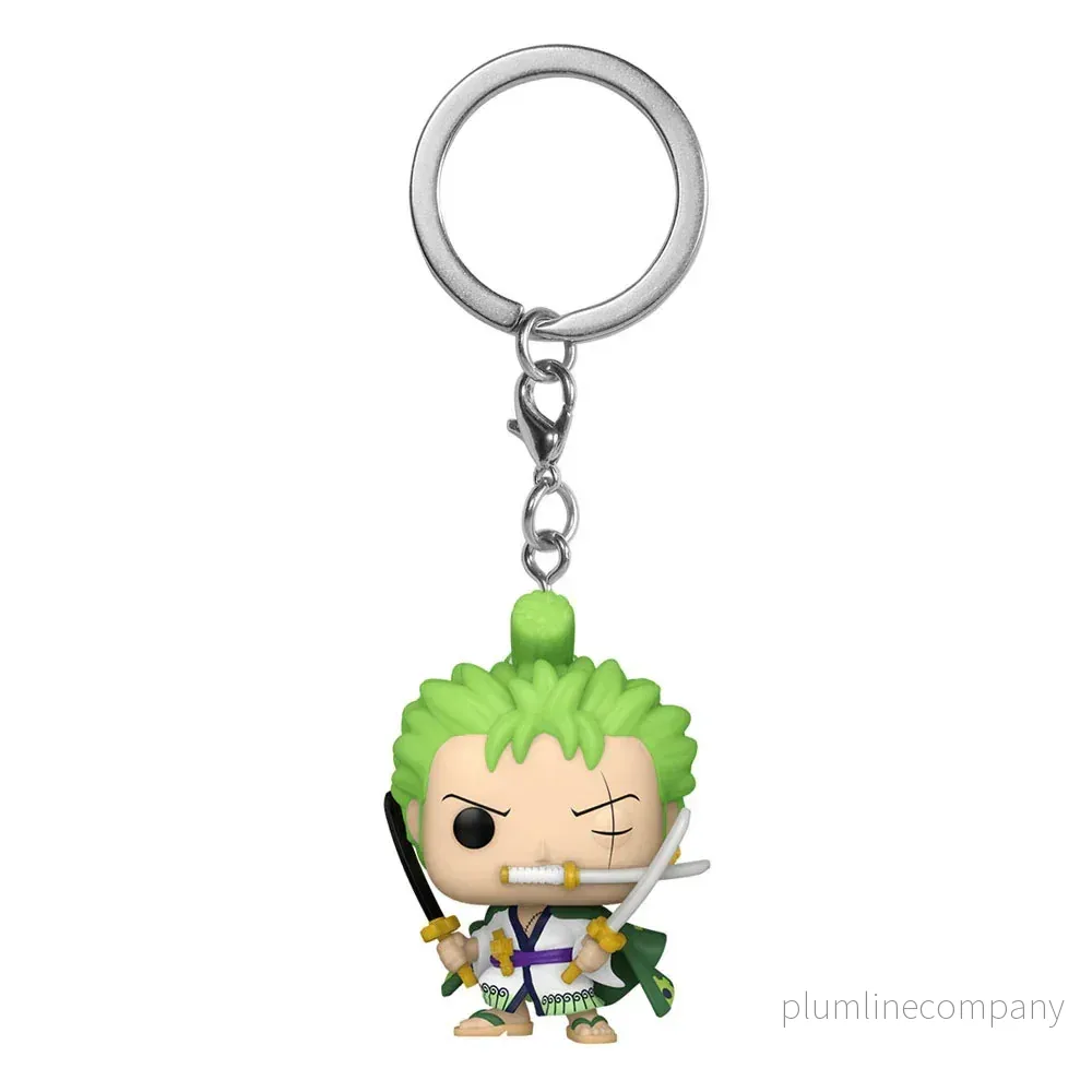 One Piece POP! Vinyl Nyckelringar 4 cm Roronoa Zoro (12-pack)