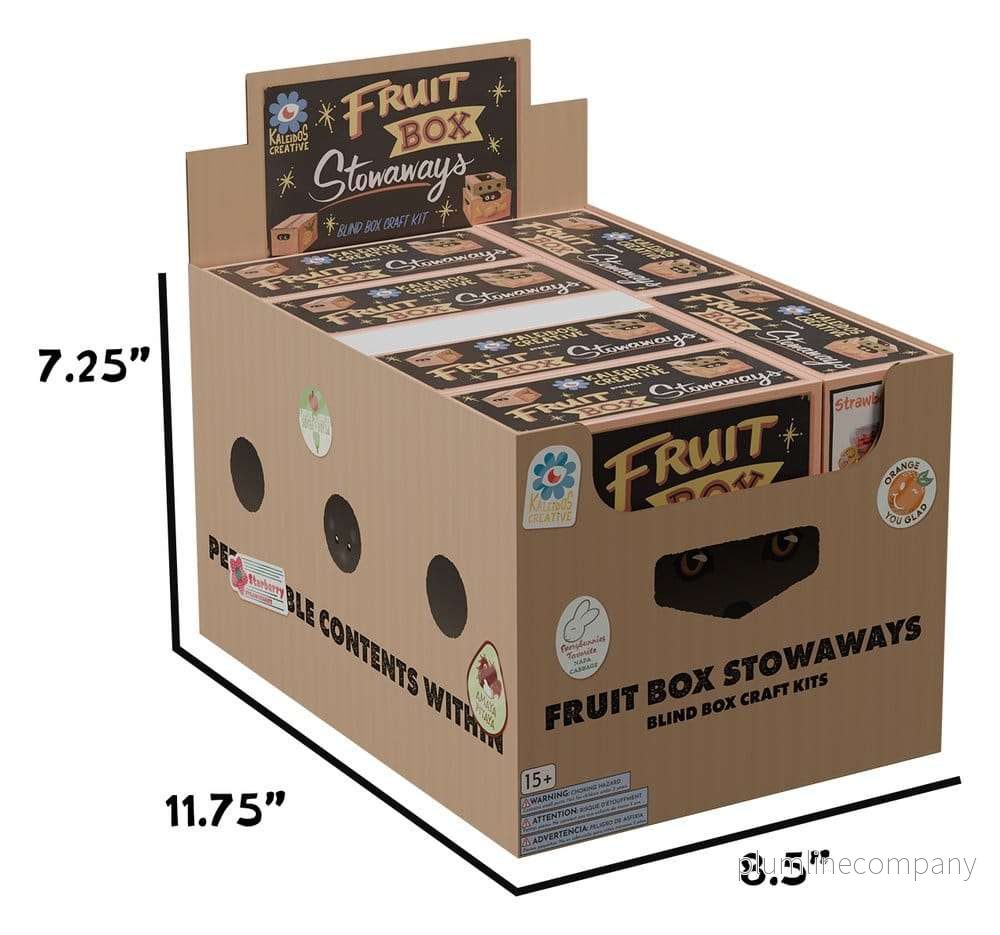 Fruit Box Stowaways DIY Craft Kit Blind Box Display (6) - Bild 3
