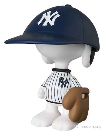 MLB × Peanuts UDF PVC-figur New York Yankees Snoopy 7 cm MLB × Peanuts UDF PVC-figur New York Yankees Snoopy 7 cm