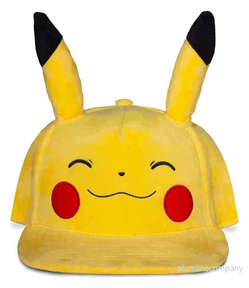 Pokémon novelty keps med leende Pikachu