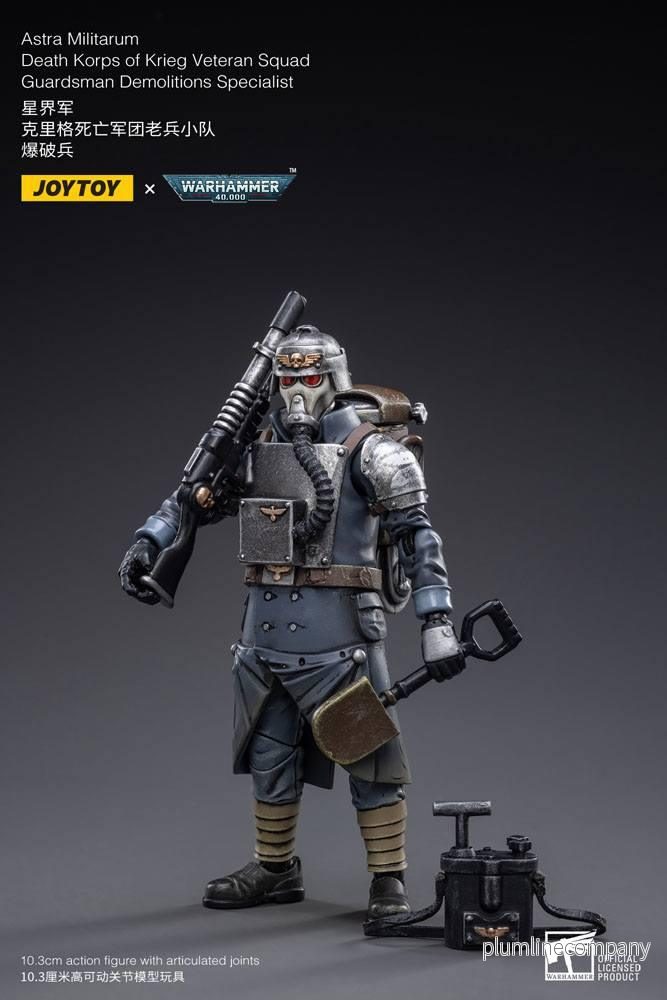 Warhammer 40k Actionfigur 1/18 Death Korps of Krieg Veteran Squad - Bild 3