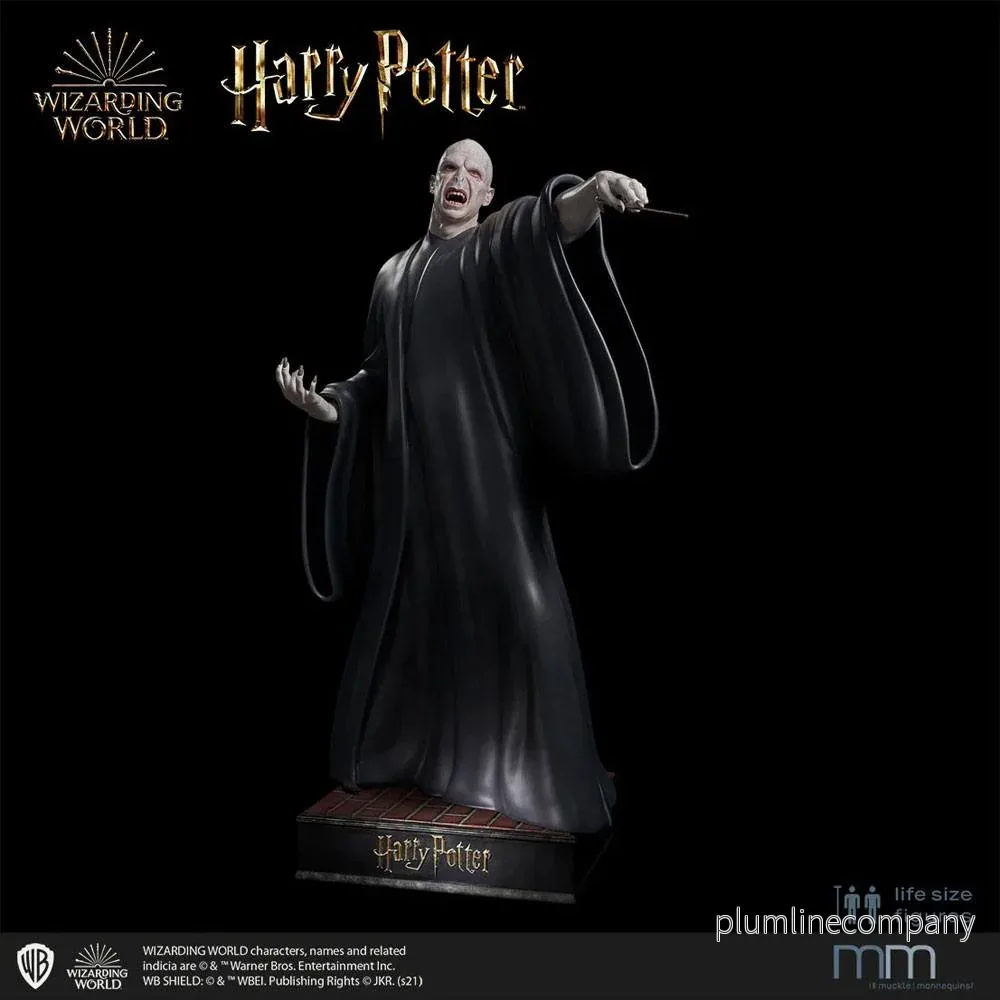 Harry Potter and the Deathly Hallows Voldemort staty i naturlig storlek 211 cm Harry Potter and the Deathly Hallows Voldemort staty i naturlig storlek 211 cm