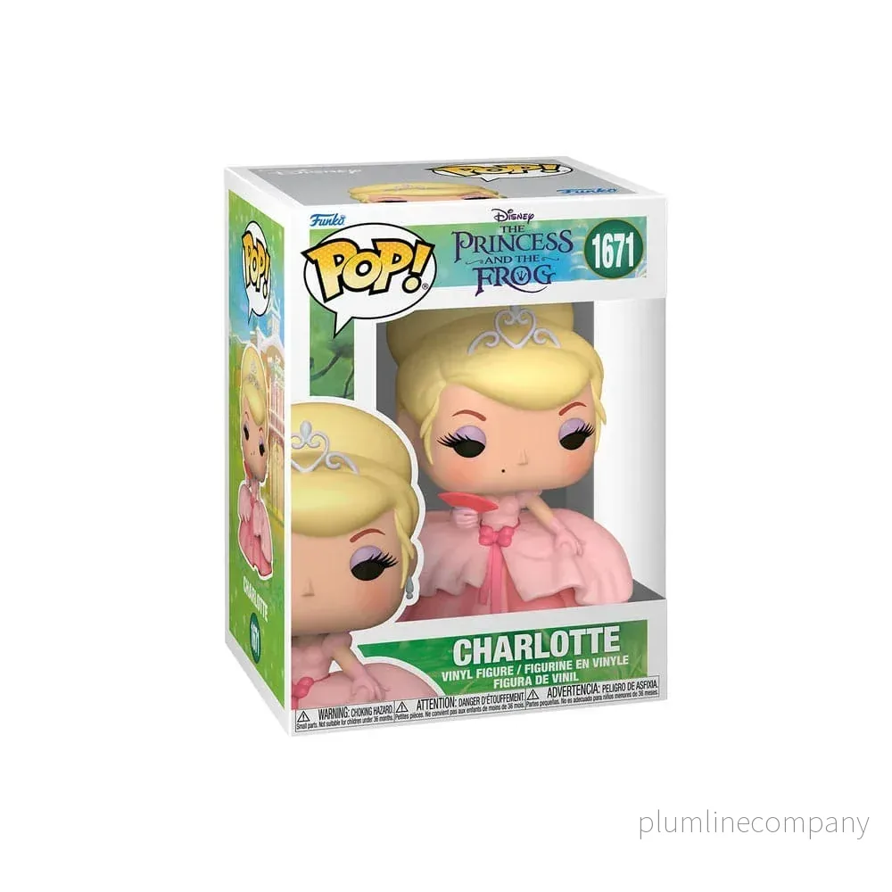 The Princess and the Frog POP! Figurer Charlotte w/Chase 9 cm Assortment (6) - Bild 3