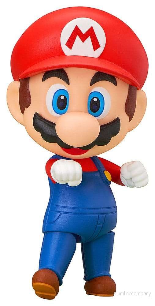 Super Mario Nendoroid actionfigur Mario 10 cm Super Mario Nendoroid actionfigur Mario 10 cm