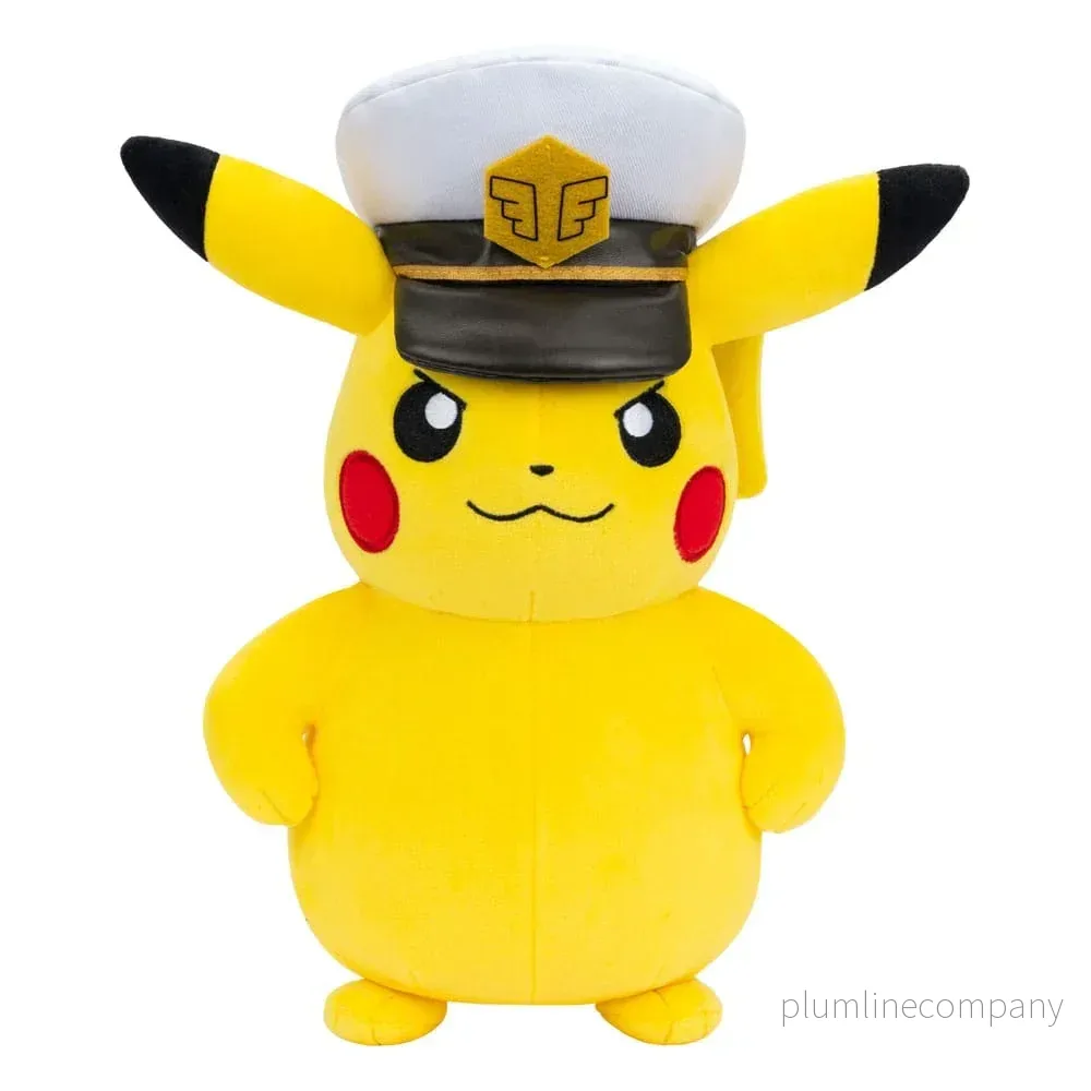 Pokémon gosedjur Captain Pikachu 20 cm - Bild 2