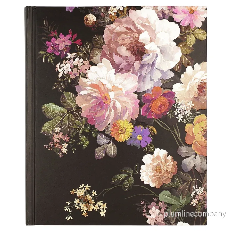 Skrivbok,  Midnight Floral