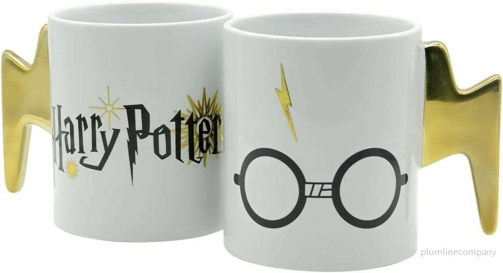 Harry Potter mugg med glasögon- och blixthandtag 460 ml Harry Potter mugg med glasögon- och blixthandtag 460 ml