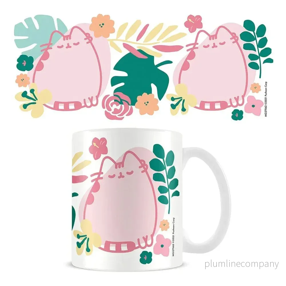 Pusheen Mug Tropical – Keramikkopp med tropiskt motiv Pusheen Mug Tropical – Keramikkopp med tropiskt motiv