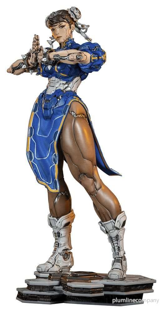 Street Fighter Staty 1/4 Chun-Li Android 47 cm Street Fighter Staty 1/4 Chun-Li Android 47 cm