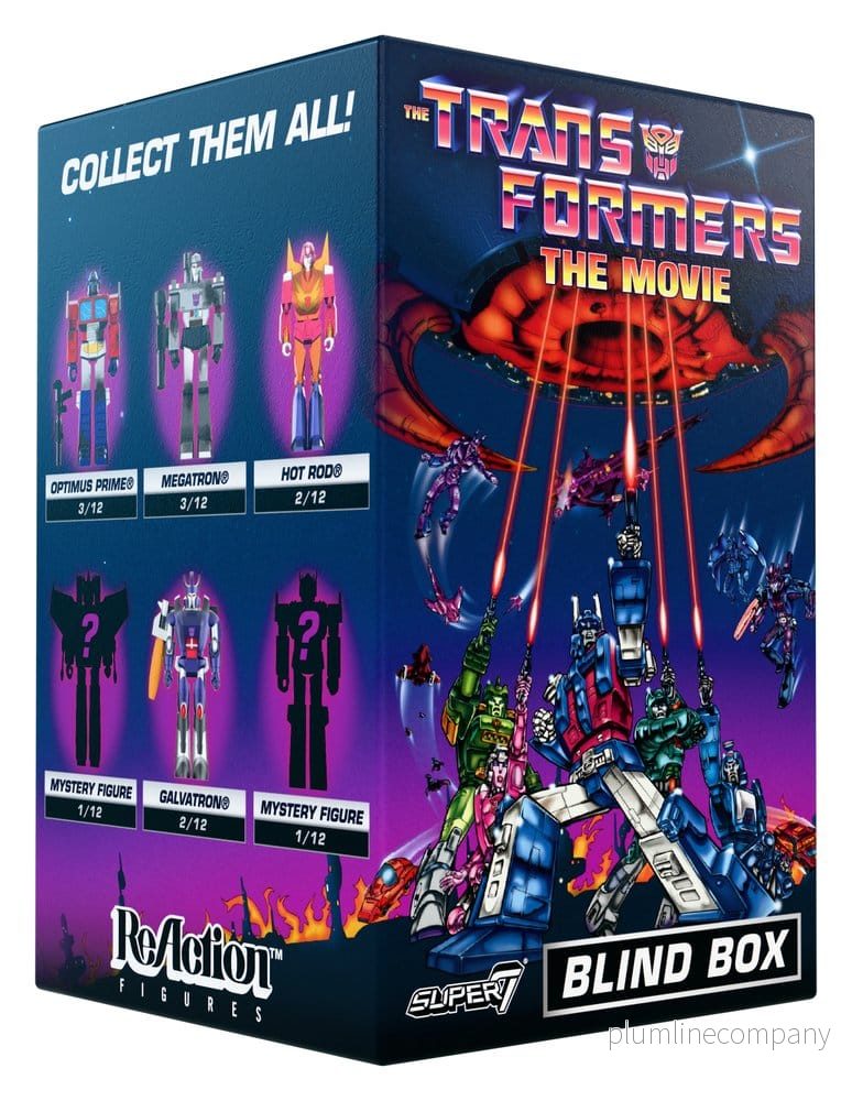 Transformers ReAction Action Figures Wave 06 The Movie Blind Box 10 cm Display (12) - Bild 2