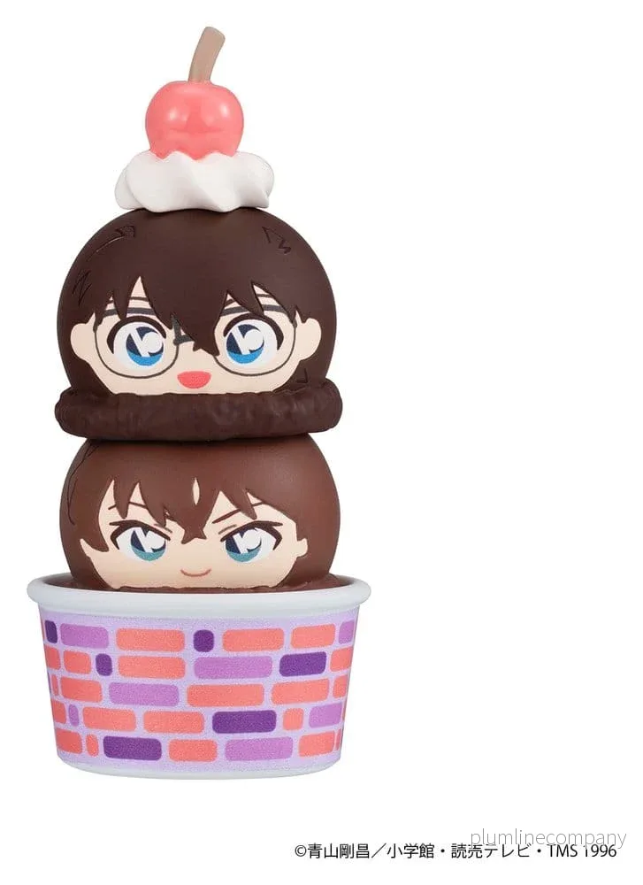Detective Conan Tsumichen Stapla och Byt Minifigurer 8 cm Blind Box Sortiment (6) - Bild 3