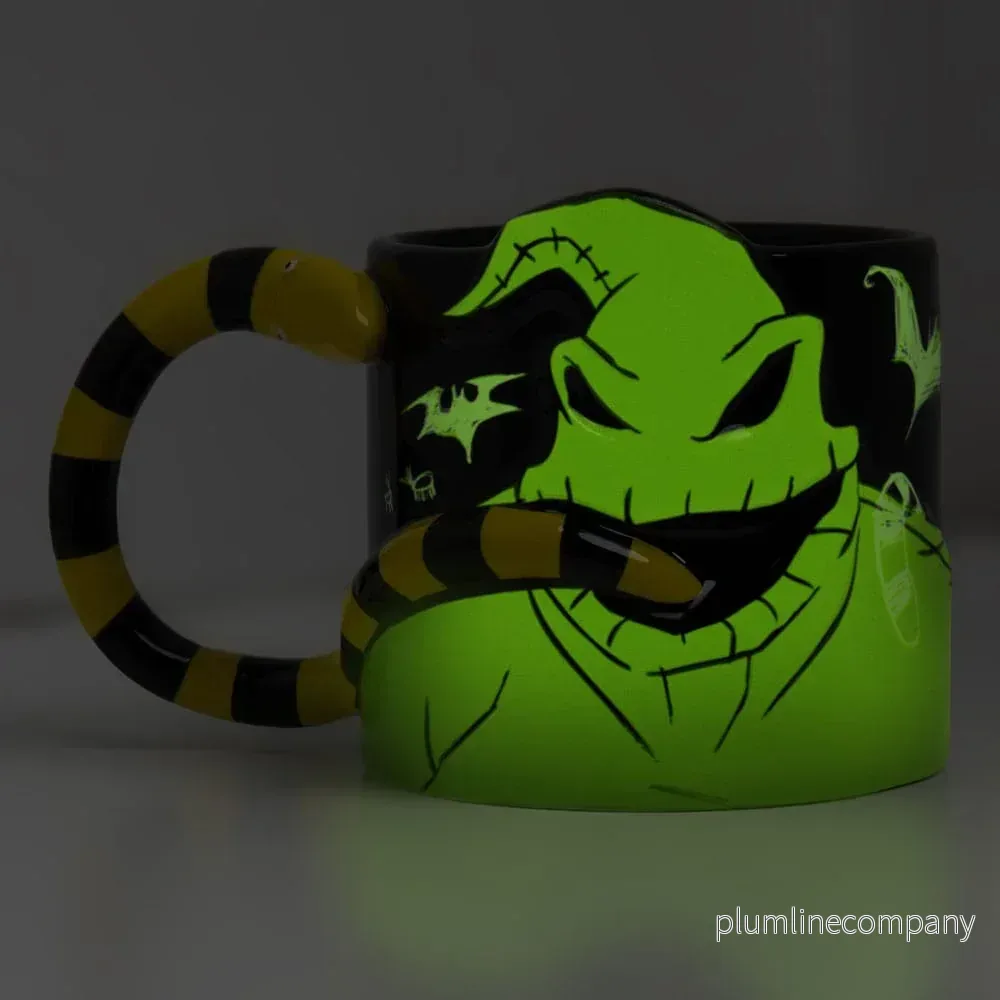 Nightmare Before Christmas Formad Mugg Oogie Boogie - Glow in the Dark - Bild 3