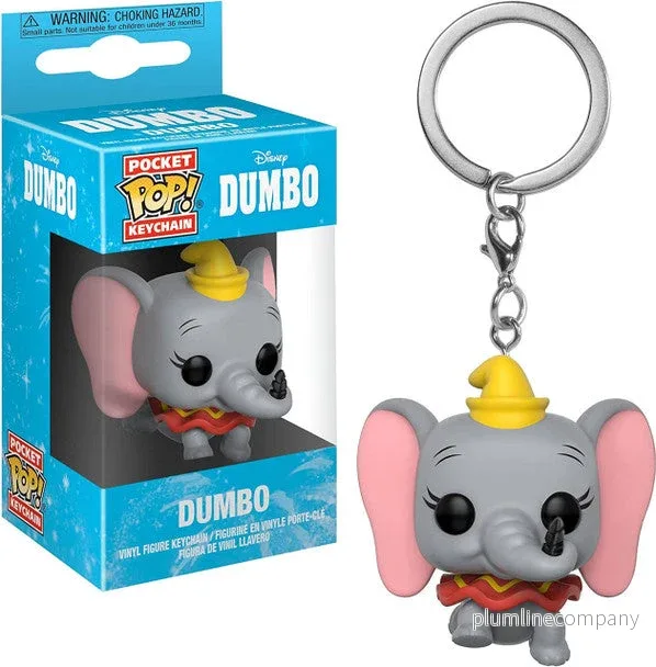 Funko Pocket Pop! Disney Dumbo Nyckelring Vinyl Figur 2018 Funko Pocket Pop! Disney Dumbo Nyckelring Vinyl Figur 2018