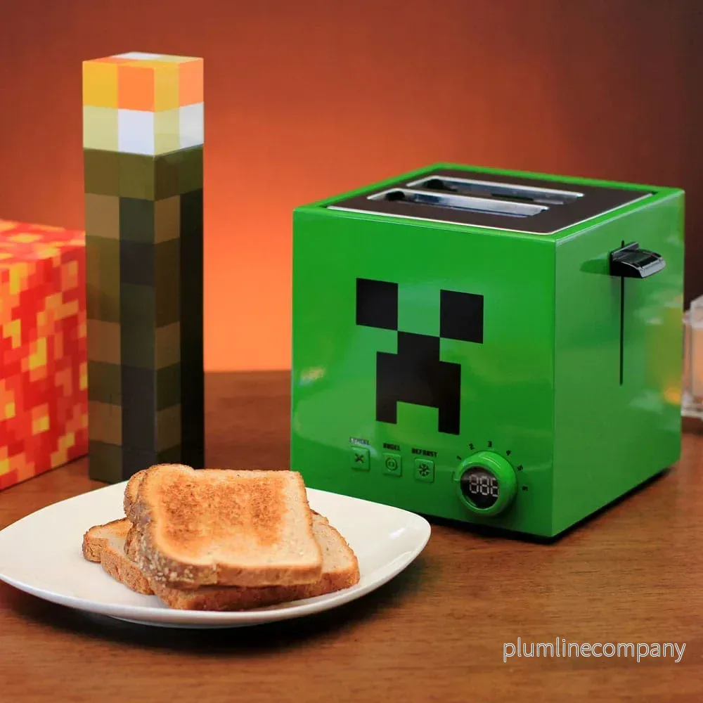 Minecraft Toaster Grön Creeper Kub - Bild 3