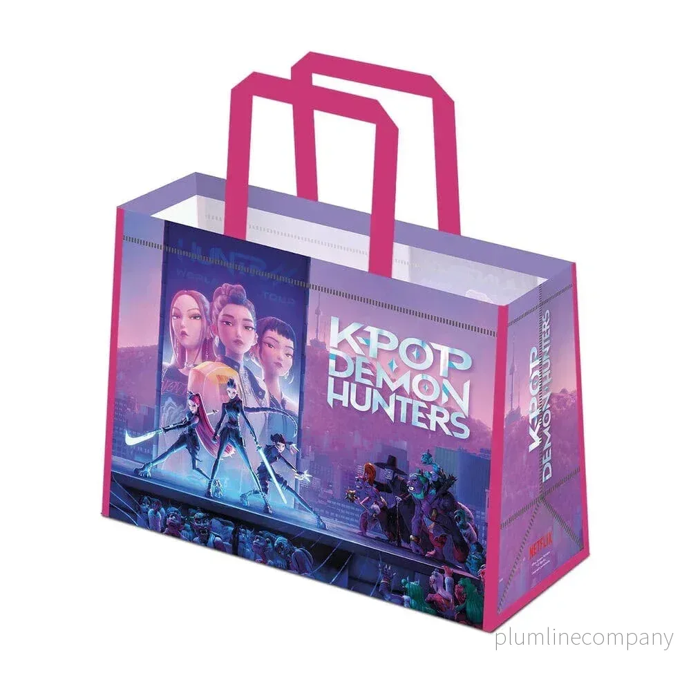 KPop Demon Hunters Tote Bag – Högkvalitativ och Officiellt Licensierad