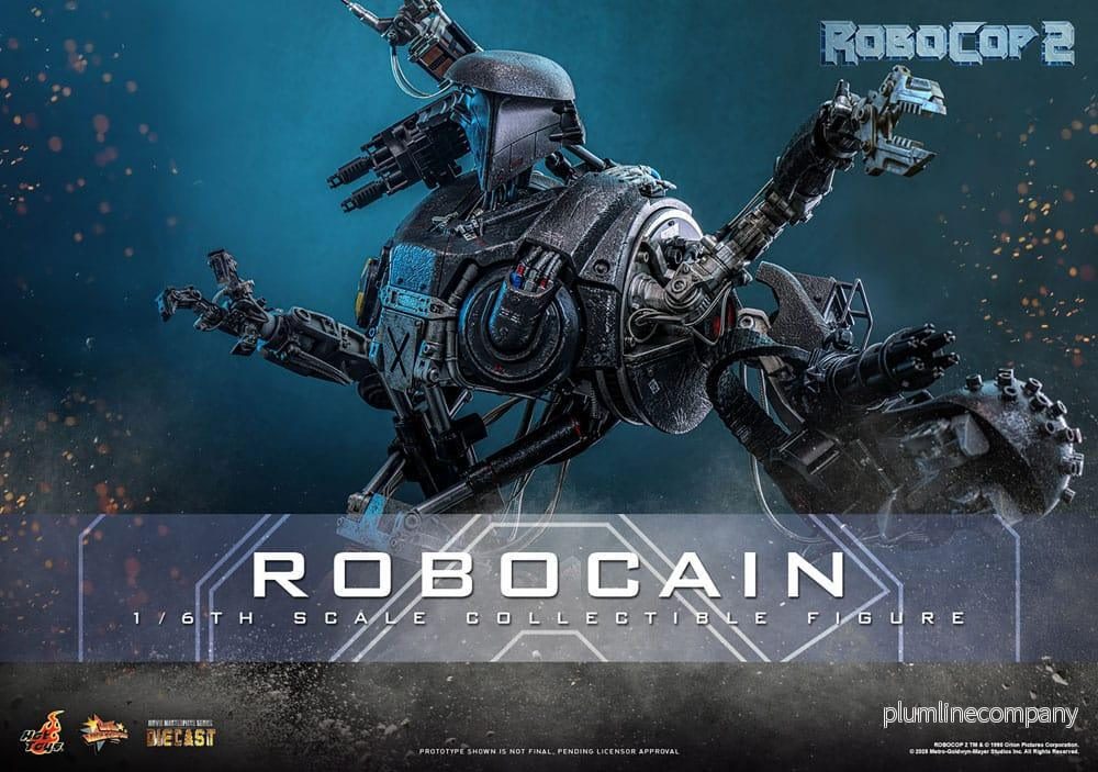 RoboCop 2 Movie Masterpiece Diecast Action Figur 1/6 RoboCain 40 cm - Bild 3