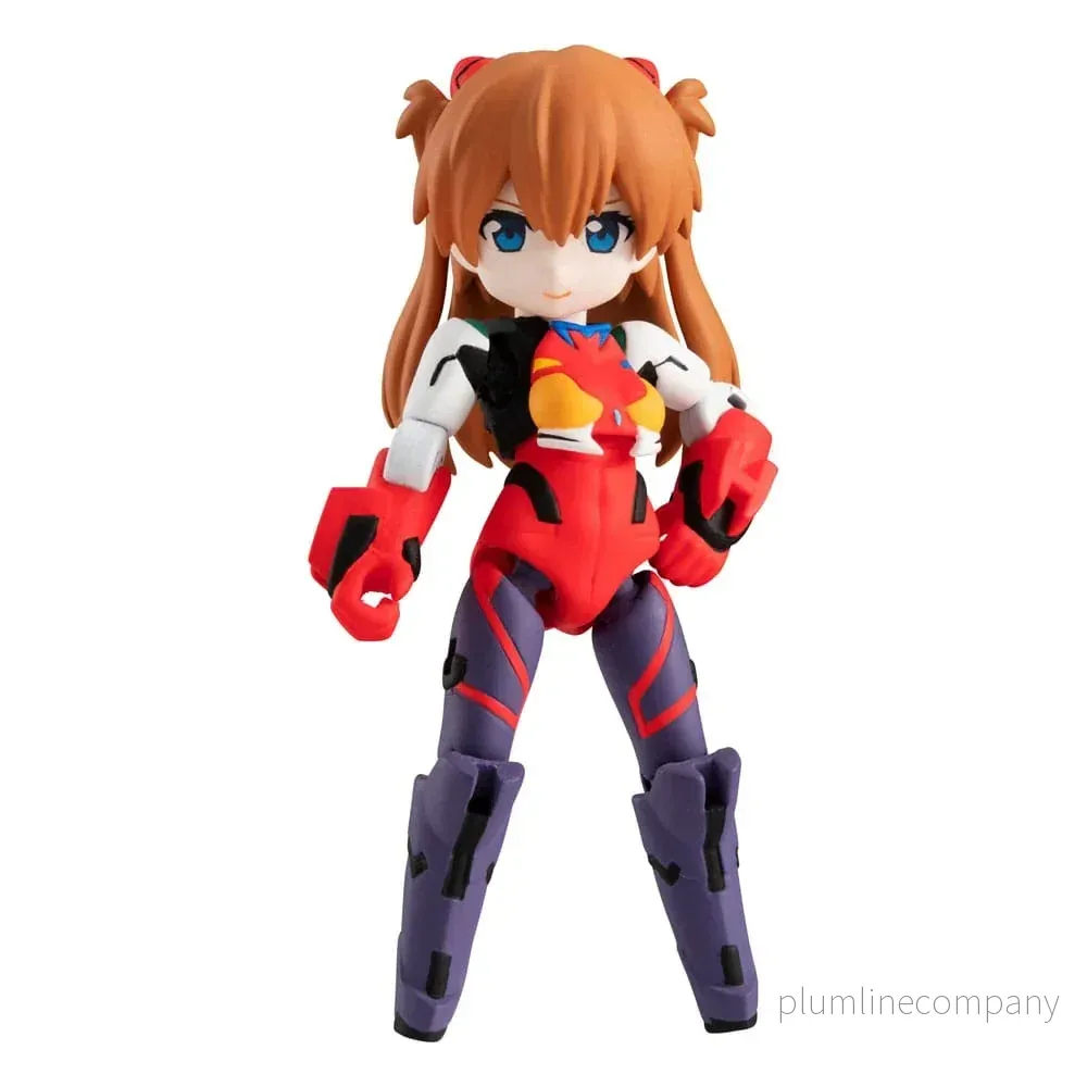 Evangelion Desktop Army Figurer Shikinami Asuka Langley & Evangelion 2 – 8 - 15 cm