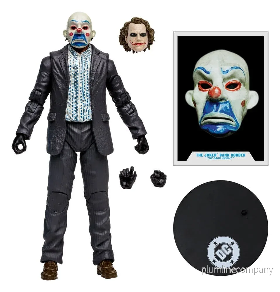DC Multiverse McFarlane Vault Collection Actionfigur The Joker (Bankrånare) (The Dark Knight) 18 cm - Bild 2