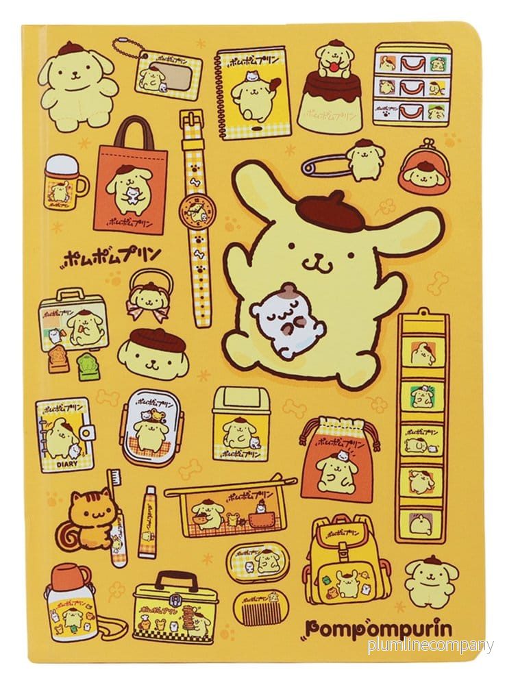 Sanrio A5 Anteckningsblock Pompompurin Sanrio A5 Anteckningsblock Pompompurin