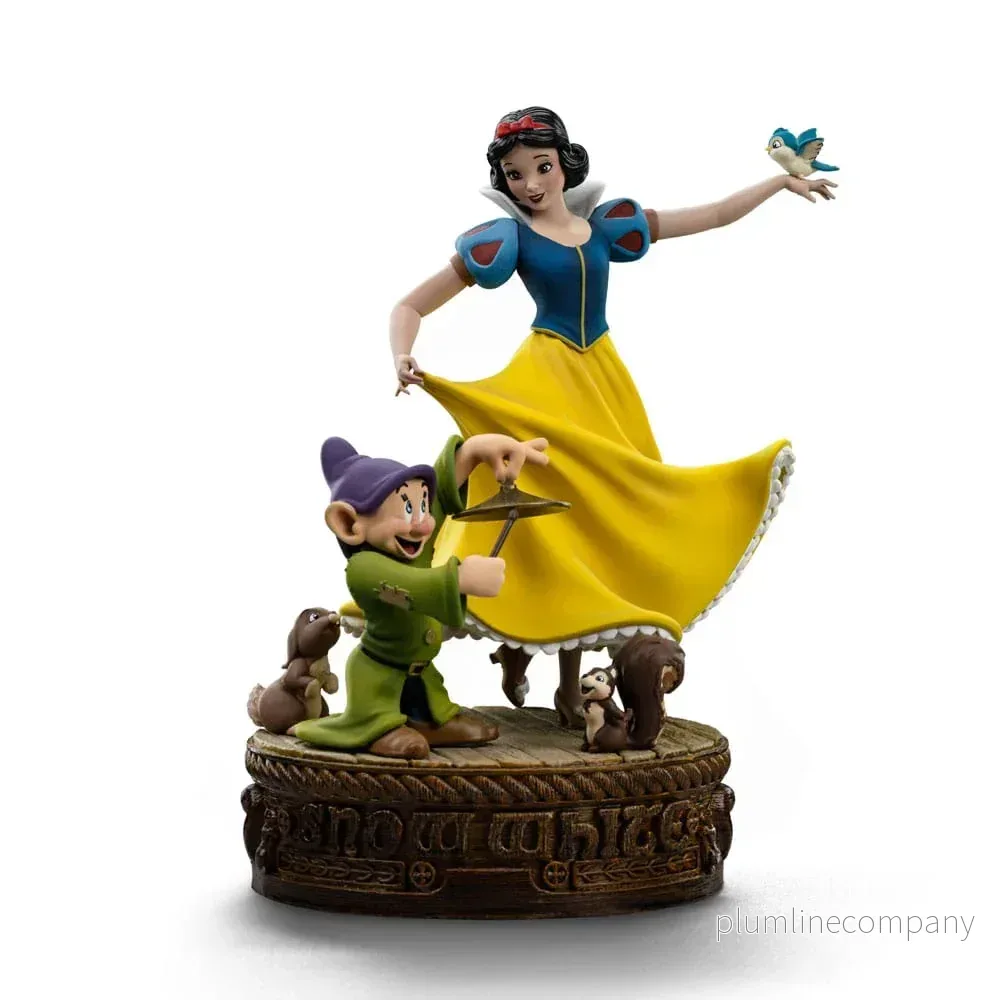 Snow White och de Sju Dvärgarna Art Scale Figur 1/10 – Snövit och Dopey 21 cm Snow White och de Sju Dvärgarna Art Scale Figur 1/10 – Snövit och Dopey 21 cm