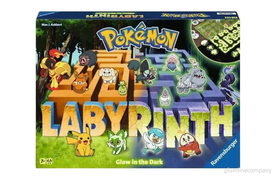 Pokémon Labyrinth Brädspel som Lyser i Mörkret - Bild 2