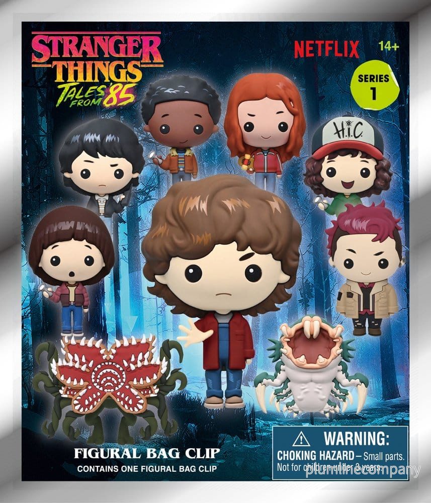 Stranger Things Tales of '85 3D PVC Förvaringsclips Serie 1 Display (24) - Bild 3
