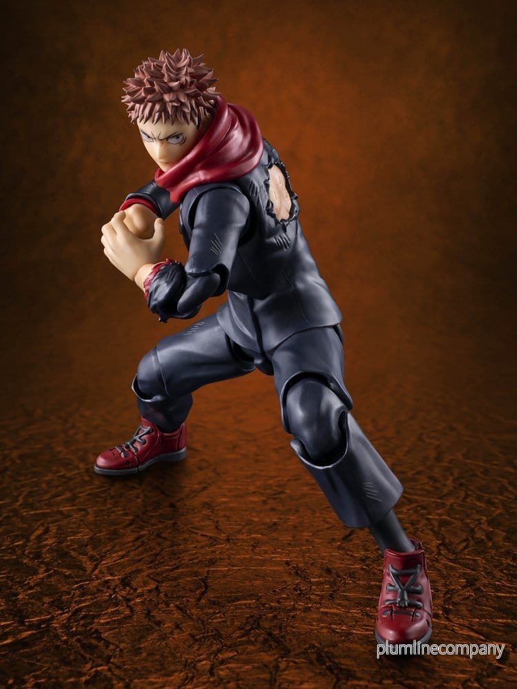 Jujutsu Kaisen S.H.Figuarts Actionfigur Yuji Itadori -120 % av Potentialen- 15 cm - Bild 3