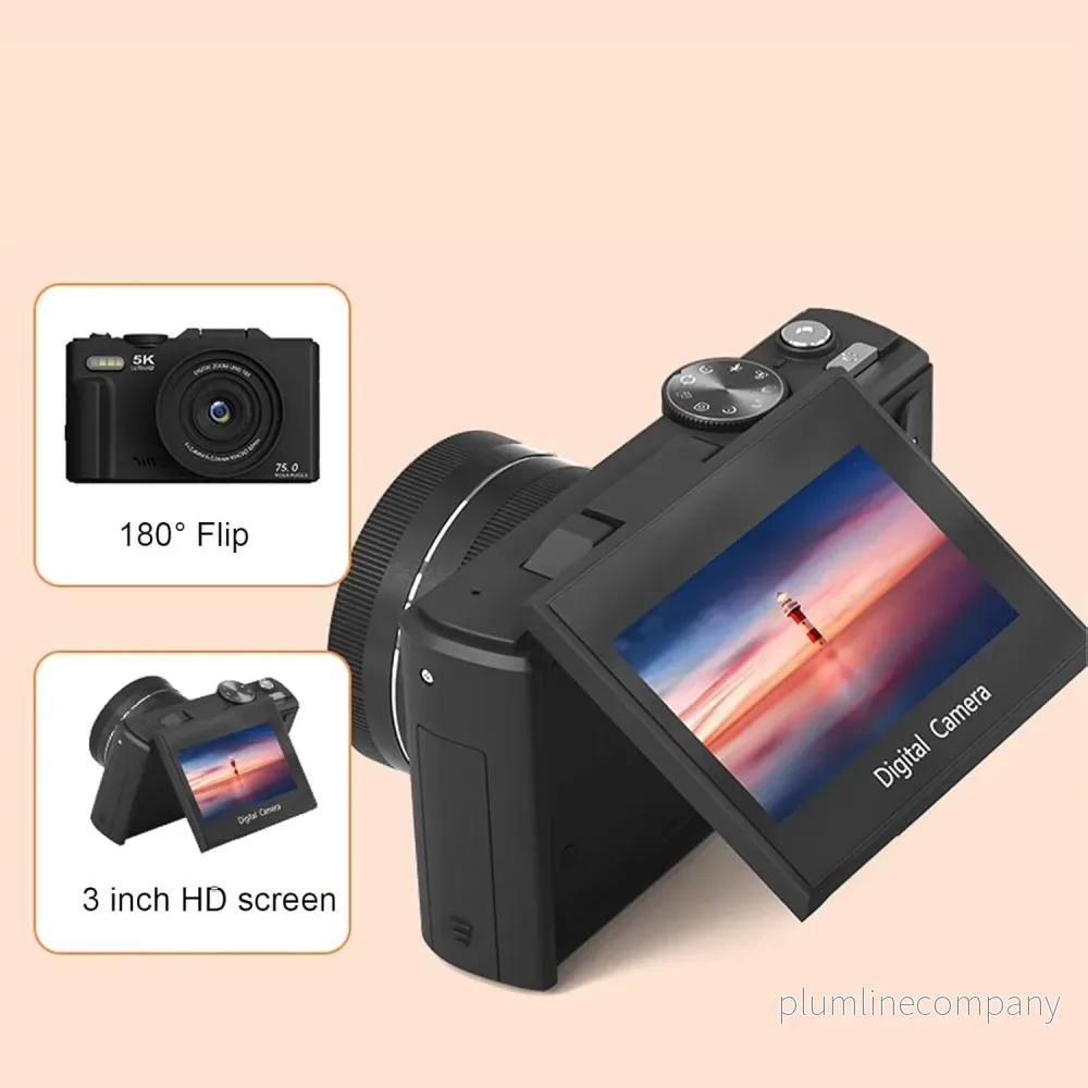 NÖRDIC 5K 75MP WiFi Ultra HD digitalkamera - Bild 3