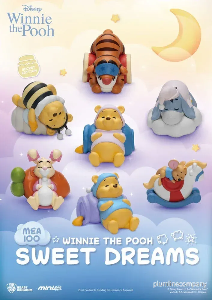 Winnie the Pooh Mini Egg Attack Blind Box Figurer – Sweet Dreams 6 cm Assortment (6)
