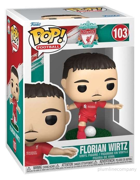 Liverpool F.C. POP! Football Figur Florian Wirtz 9 cm - Bild 2